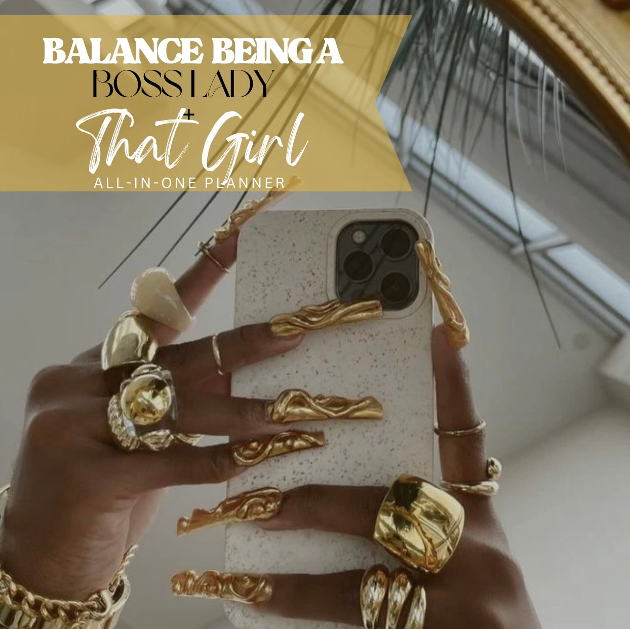 Balance Being A BOSS Lady + That Girl ALL-IN-ONE Planner (Over 150+ pages)
