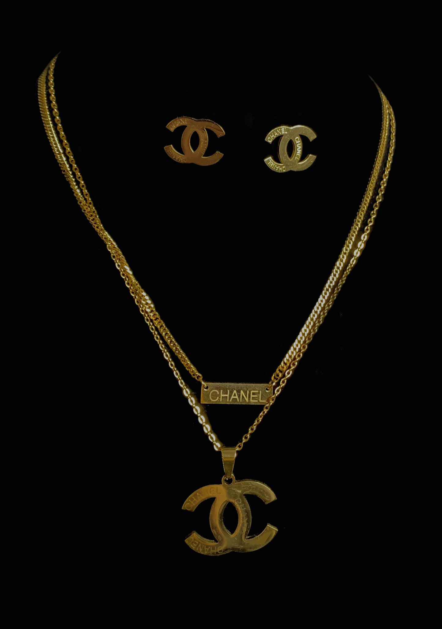 Chanel Inspired Jewelry Set